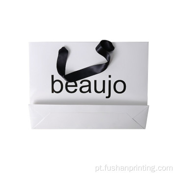 Impressão personalizada Braço de papel White Beaujo para vinho